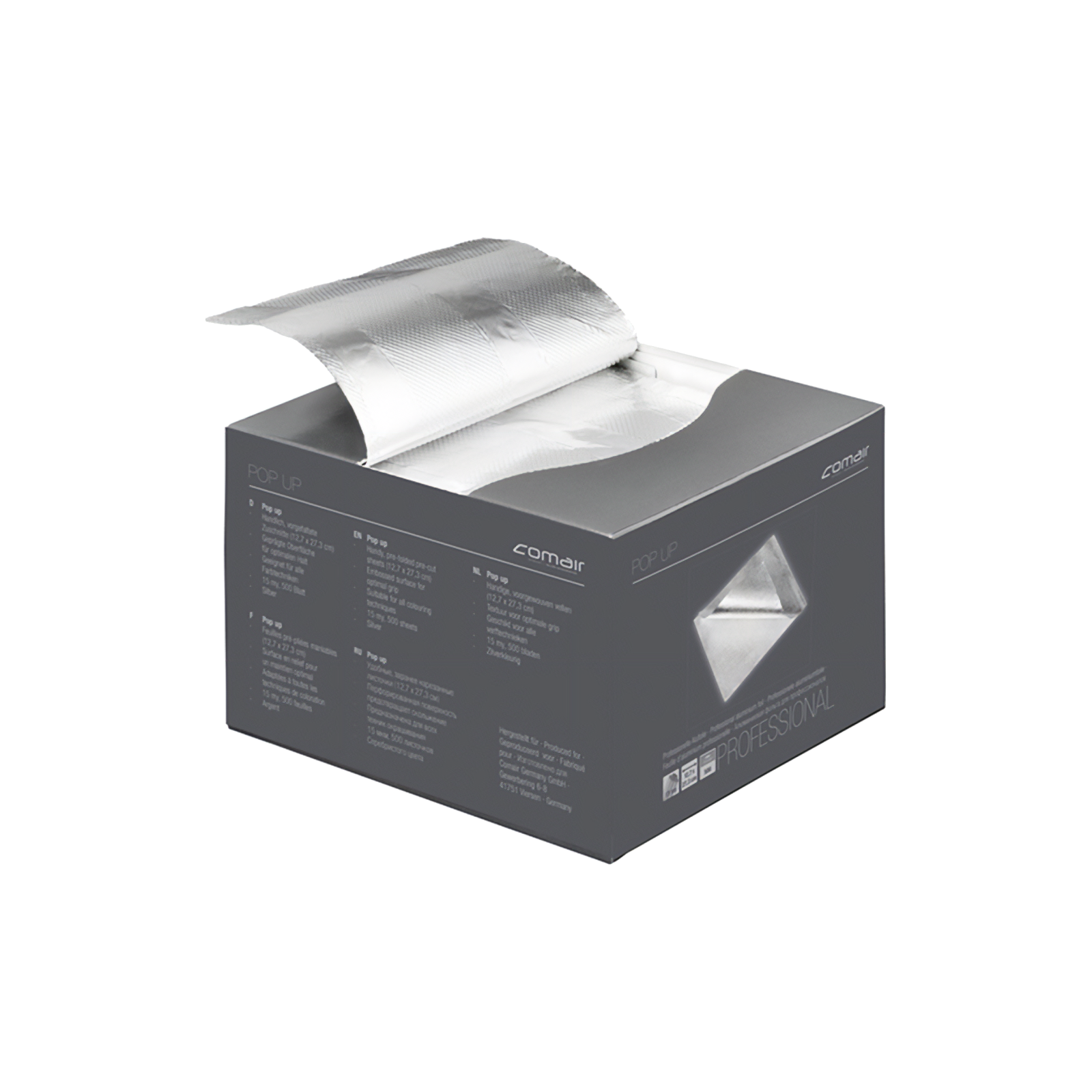 Alufolie i ark 15 my - 500 ark