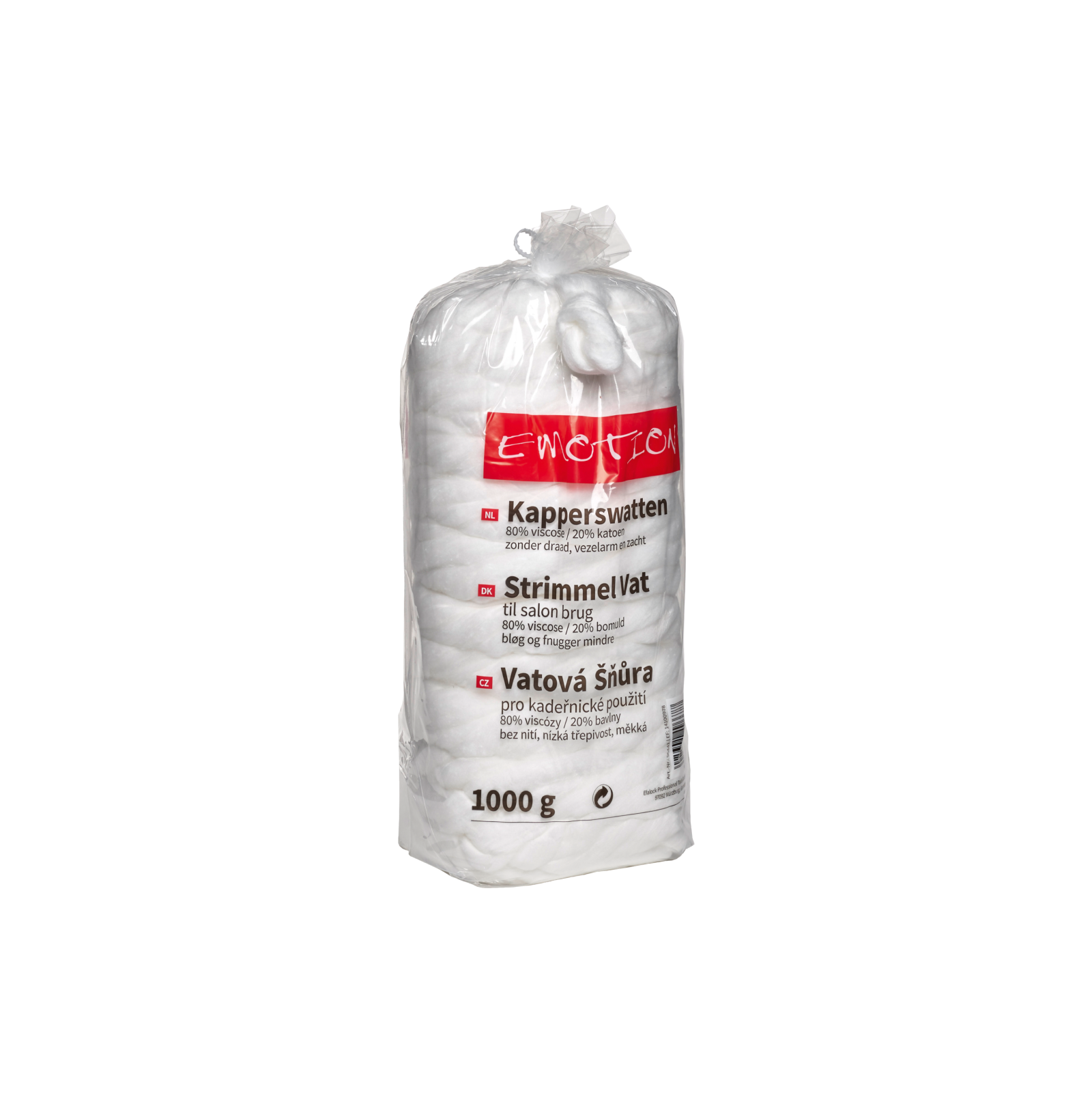 Vatsnor i viskose/bomuld